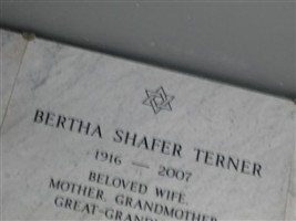 Bertha Shafer Terner