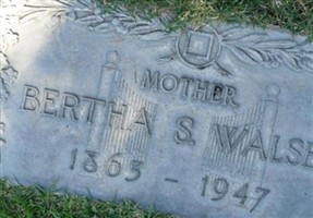 Bertha Sophia Hamlin Walser