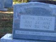 Bertha Strange