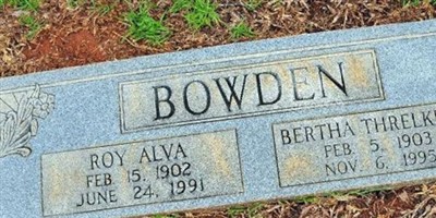 Bertha Threlkeld Bowden Bertha Threlkeld Bowden