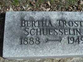 Bertha Trost Schuesselin Bertha Trost Schuesselin