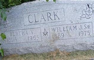 Bertha V Clark