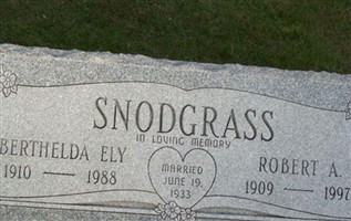 Berthelda Ely Snodgrass