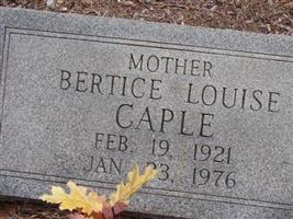 Bertice Louise Caple