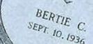 Bertie C. McDaniel Bertie C. McDaniel