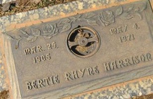 Bertie Hazeline Rhyne Harrison Bertie Hazeline Rhyne Harrison