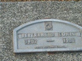 Bertrant B. Comer Bertrant B. Comer