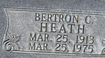 Bertron Cantwell Heath
