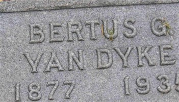 Bertus G. Van Dyke Bertus G. Van Dyke