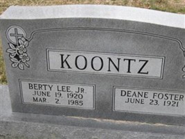 Berty Lee Koontz, Jr