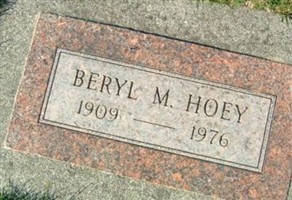 Beryl M Hoey