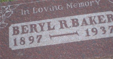 Beryl R Baker Beryl R Baker