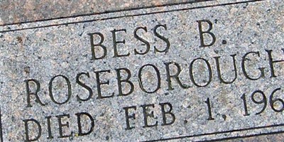 Bess B Roseborough
