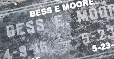 Bess E Moore Bess E Moore