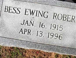 Bess Ewing Roberts Bess Ewing Roberts