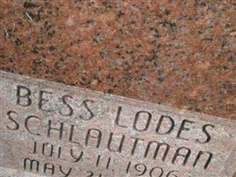 Bess (Lodes) Schlautman