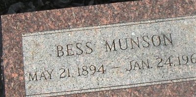 Bess Munson Bess Munson