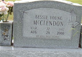 Bessie Ayers McClendon Bessie Ayers McClendon