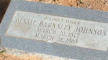 Bessie Barnsley Johnson