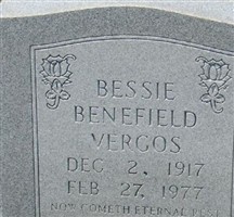 Bessie Benefield Vergos
