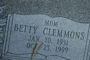 Bessie Lee "Betty" Clemmons Thorpe