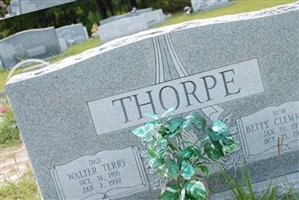 Bessie Lee "Betty" Clemmons Thorpe