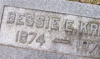 Bessie E Eckman Krou