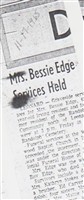 Bessie Edge