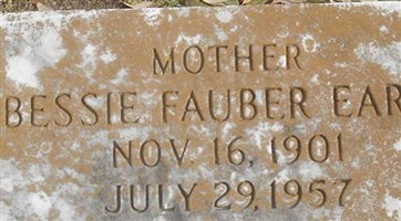 Bessie Fauber Early Bessie Fauber Early
