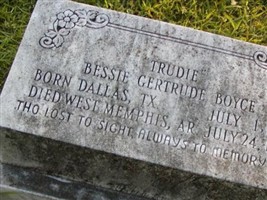 Bessie Gertrude Boyce