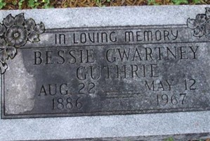 Bessie Gwartney Guthrie