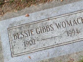 Bessie L Gibbs Womack