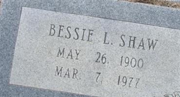 Bessie L. Harris Shaw