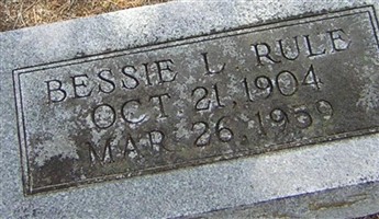 Bessie L Rule
