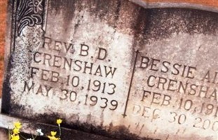 Bessie Lee Aiken Crenshaw Bessie Lee Aiken Crenshaw