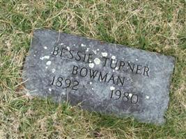 Bessie Lenora Turner Bowman