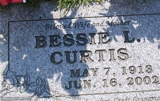 Bessie Lucille Cropper Curtis