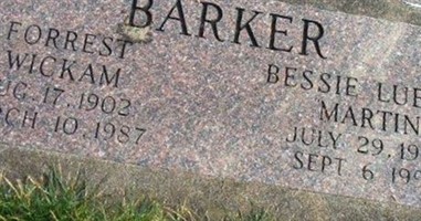 Bessie Luella Martin Barker