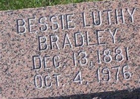 Bessie Luthy Bradley Bessie Luthy Bradley