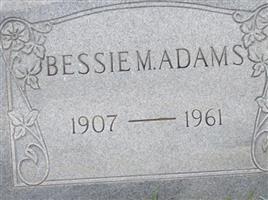 Bessie M Adams