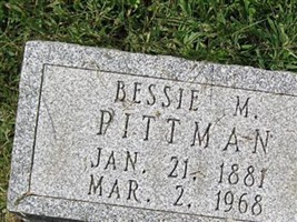 Bessie M. Pittman