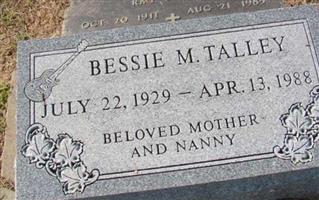 Bessie M Talley