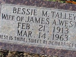 Bessie M Talley West