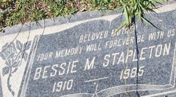 Bessie May Tanner Stapleton