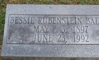 Bessie Rubenstein Balkin