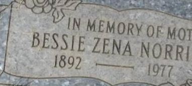 Bessie Zena Norris