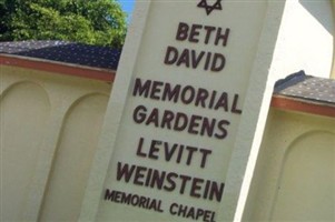 Beth David Memorial Gardens