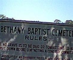 Bethany Baptist Church Cemetery