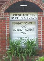 First Bethel Baptist Church Cemetery