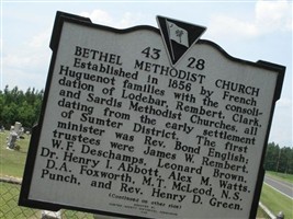 Bethel Methodist Church Cemetery